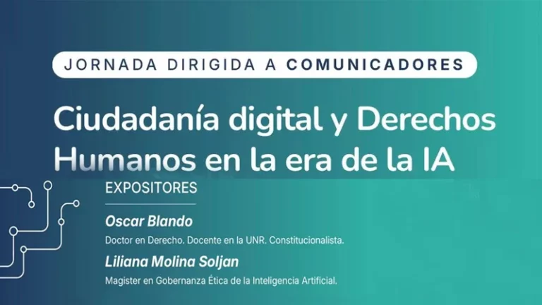 La Defensoría del Pueblo y el Sindicato de Prensa Rosario invitan a debatir sobre ciudadanía digital e inteligencia artificial